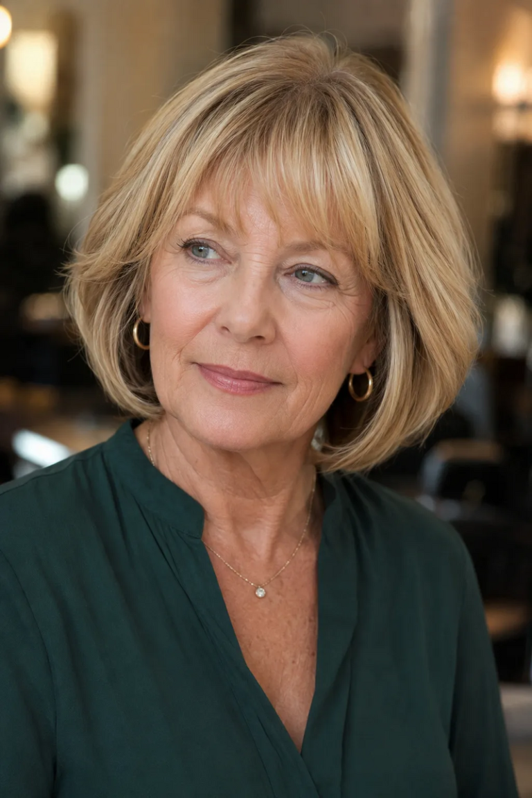 15 Flattering Hairstyles for Women Over 60 with Thin Hair