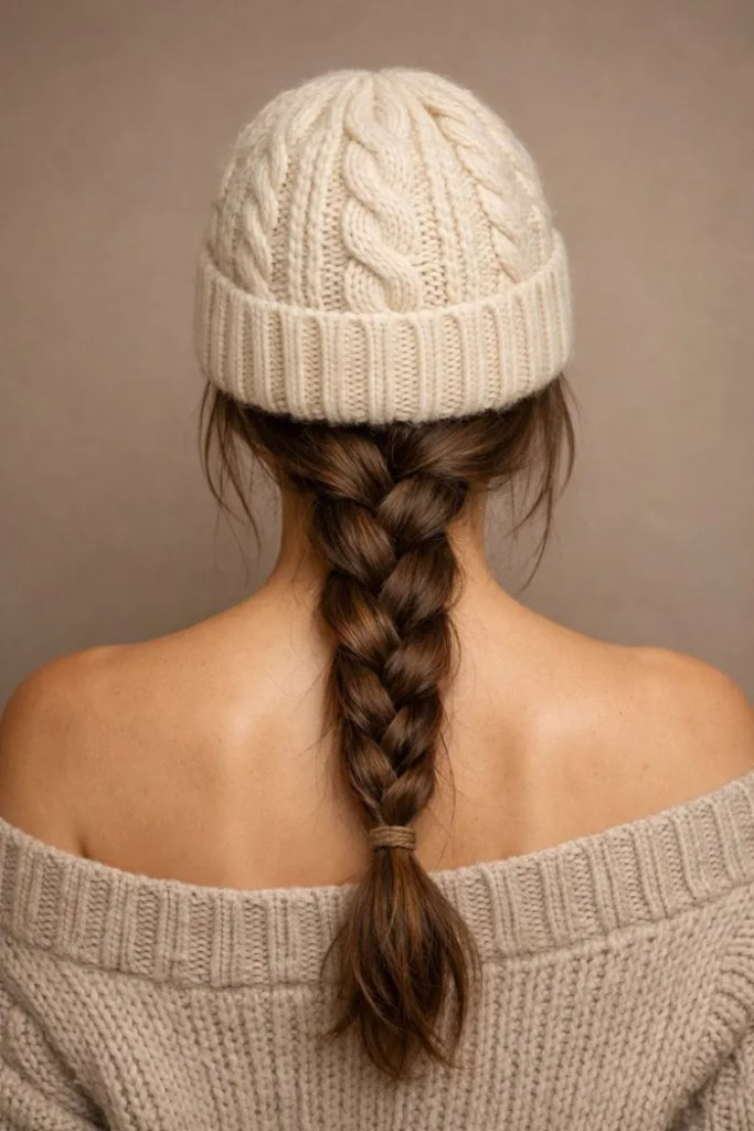 16 Beanie Hairstyles That Make Getting Ready Effortless